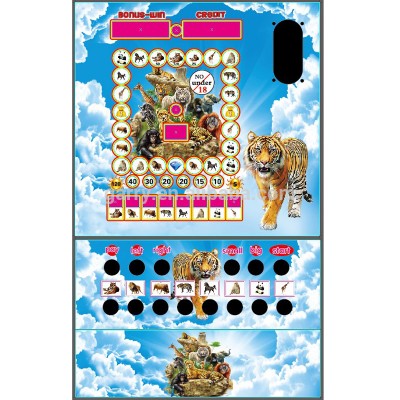 Latin America Tiger mario game board