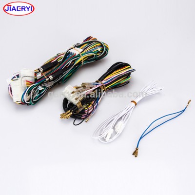 The slot machine cabinet wiring harness